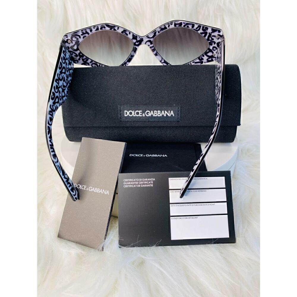 🛍️Dolce & Gabbana New & Authentic Black Exterior, All Over DG Logo Interior